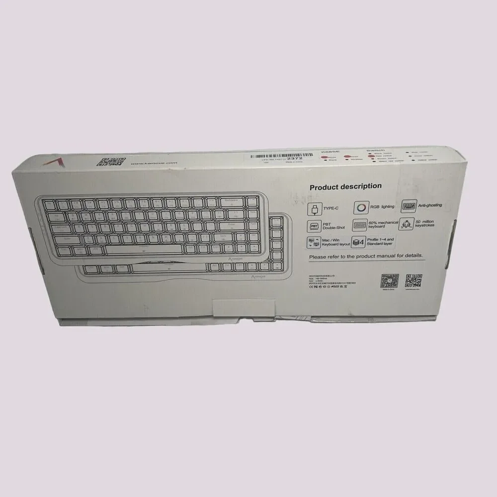KEMOVE K68SE Mechanical Gaming Keyboard, White